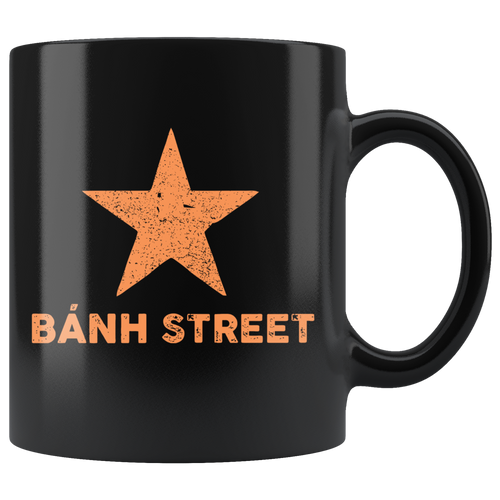 Banh Street 11oz Black Mug