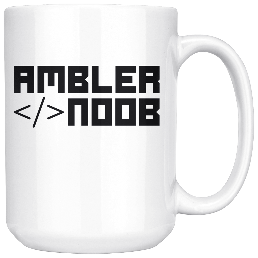 Ambler Noob Coffee Mug!