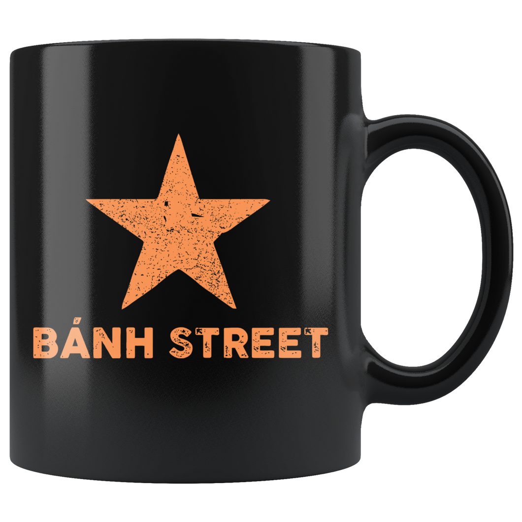 Banh Street 11oz Black Mug