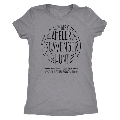 The Great Ambler Scavenger Hunt Womens T-Shirt