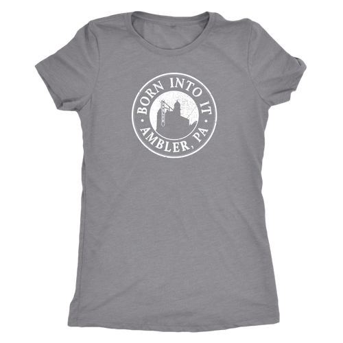 Born Into It - Ambler - Womens Triblend T-Shirt