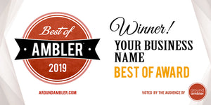 2023 Best of Ambler Winner 3'x6' Banner