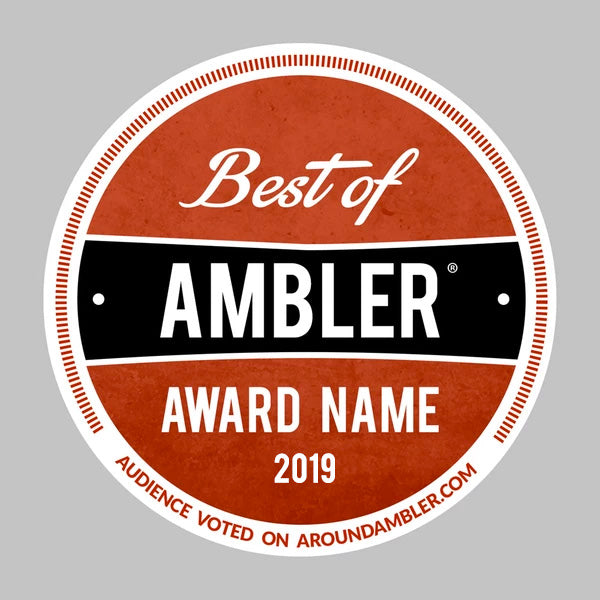 2023 Best Of Ambler Vinyl Stickers