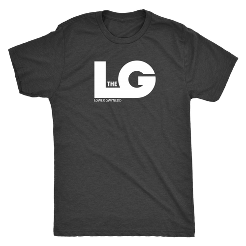 'The LG'  Lower Gwynedd Mens Triblend T-Shirt